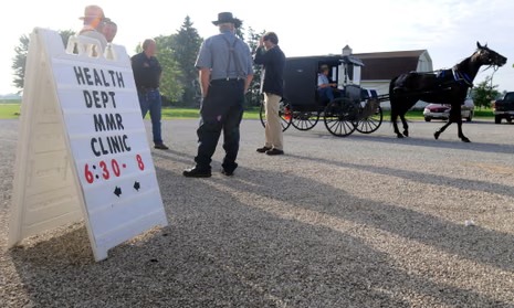 Measles Outbreak Amish Community